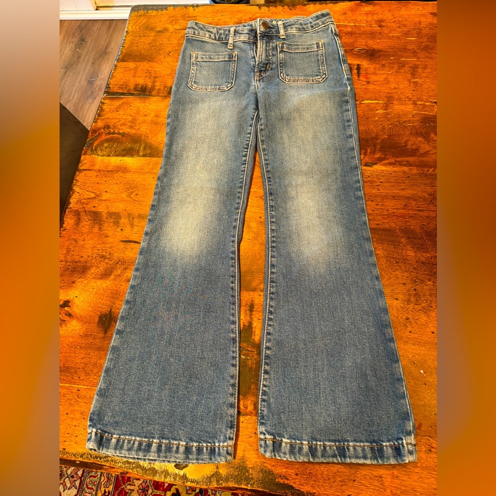 Girls high rise Gap jeans size 8